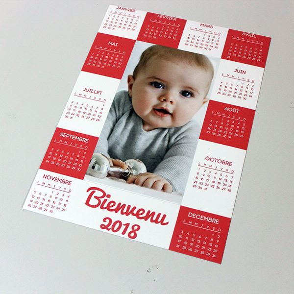 calendrier magnétique